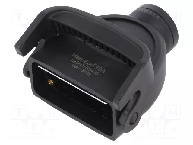 LIITINKOTELO: HDC - KOKO 10A - JOHTOON - HAN-ECO® A - IP65 - SUORA - HARTING liittimet - 19460100436 - 1