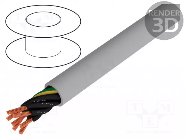 KYTKENTÄJOHTO - ÖLFLEX® CLASSIC 110 - 7G6MM2 - SUOJAAMATON - 300V,500V - CU - Suojaamattomat moninapakaapelit - CL110-7G6 - 1