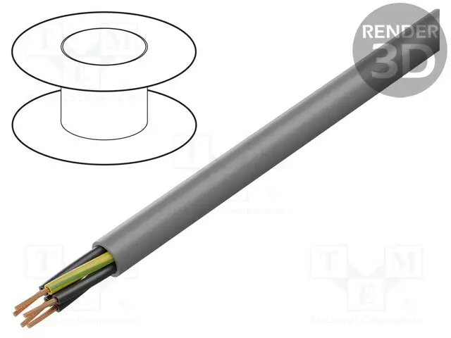 KYTKENTÄJOHTO - ÖLFLEX® CLASSIC 400 P - 7G6MM2 - SUOJAAMATON - 300V,500V - CU - Suojaamattomat moninapakaapelit - CL400P-7G6 - 1