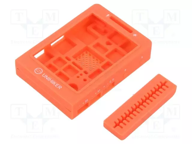 LAITEKOTELO - UNIHIKER - SILIKONI - PUNAINEN - Arduino Raspberry kotelot - DF-FIT0936 - 1