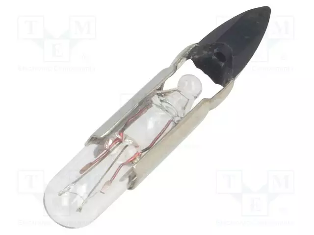 LAMPPU: PUHELINLAMPPU - T5,5 - 24VDC - 20MA - LASIKUPU: T1 3/4 - Ø: 5,1MM - Merkkivalot ja pienoislamput - LAMP-6026 - 1