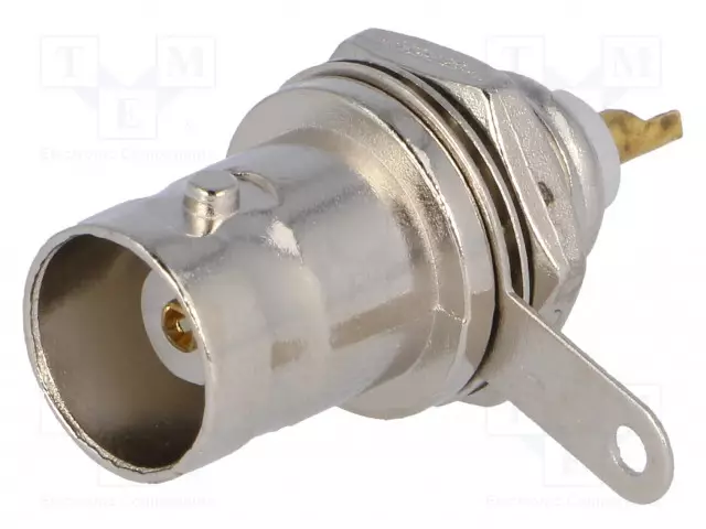 LIITIN: BNC - N LIITINAARAS - JUOTETTAVA - PANEELIASENNETTAVA - BNC liittimet - BNC-006 - 1