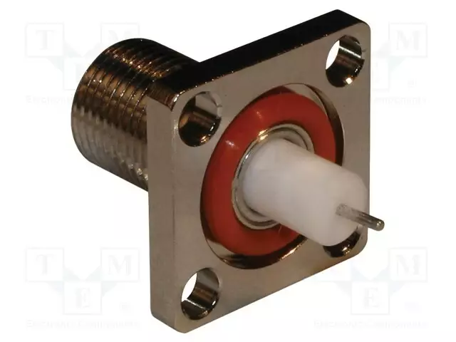 LIITIN: F - N LIITINAARAS - JUOTETTAVA - SUORA - TINATTU - 75OHM - F liittimet - 222146 - 1
