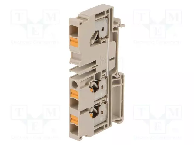 LIITIN: KISKO-41A - JOUSIPURISTIN - BEIGE - WEMID - 6MM2 - NAVAT: 1 - Kiskoliittimet - A3C6 - 1