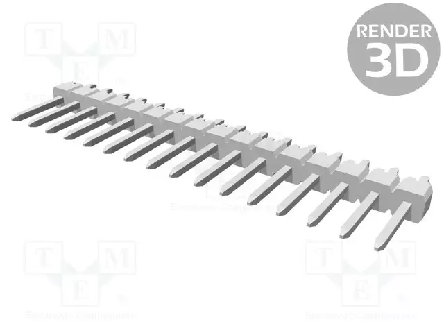 LIITIN: PIN - PIN-LIITIN - UROS - PIN: 16 - THT - C-GRID III - SUORA - 3A - Piikkirimaliittimet - MX-90120-0776 - 1