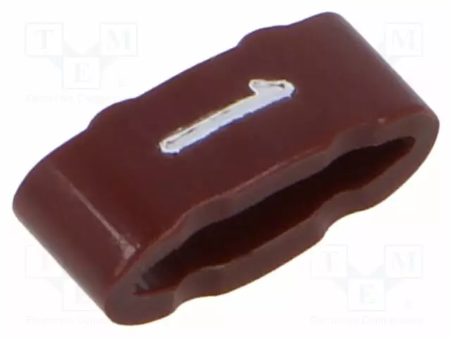MERKIT - MERKINTÄ: 1 - 10÷317MM - PVC - RUSKEA - -30÷80°C - LÄPILADOTTAVA - Kaapeleiden merkintä - WM-1733651506 - 1