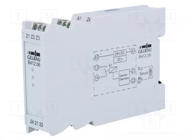 AUTOMATION MODULE: CONTROL UNIT FOR PROTECTION RUBBER STRIP - Turvakytkimet - säätömoduulit - 30B4.1206 - 1