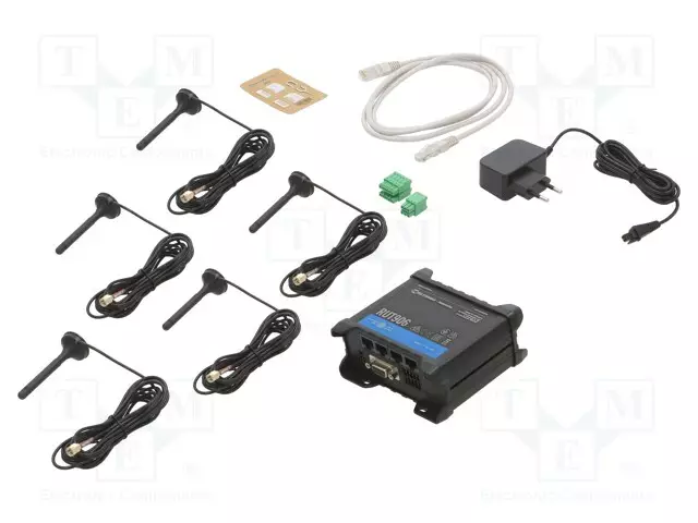 MODUULI: ROUTER LTE - DDR2 - 16MBFLASH,128MBSRAM - GNSS - IP30 - M2M (GPRS/HSPA/LTE) moduulit - RUT906 - 1
