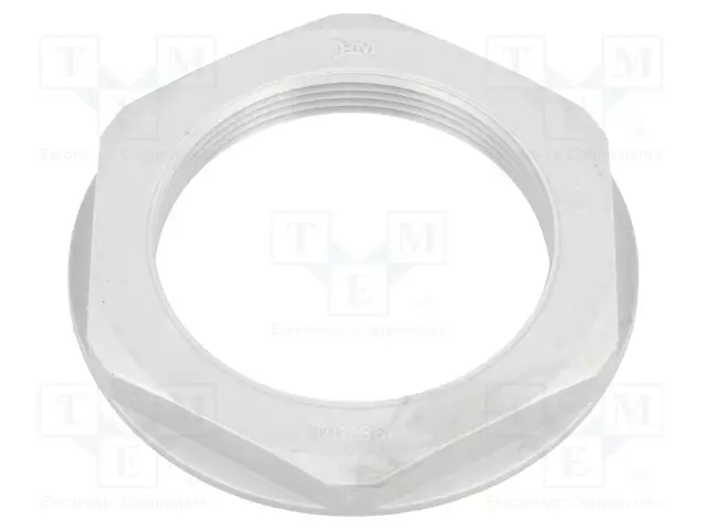 MUTTERI - PG36 - POLYAMIDI - 60MM - HARMAA - Läpivientikappaleiden mutterit - BM4836 - 1