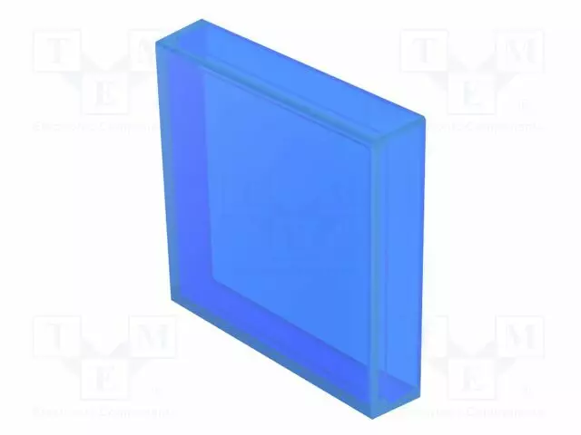 NÄPPÄIMEN LINSSI - OPTOHIT - SININEN - MUOVI - 24,4X24,4MM - Taulukytkimien lisävarusteet - 704.702.6 - 1