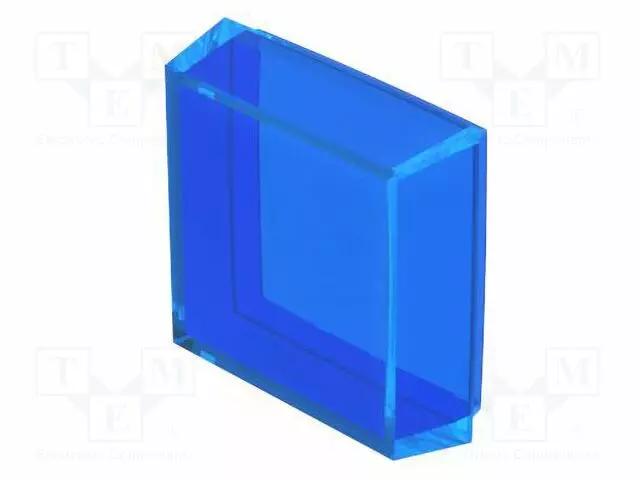 NÄPPÄIMEN LINSSI - OPTOHIT - SININEN - MUOVI - 30X30MM - Taulukytkimien lisävarusteet - 704.703.6 - 1