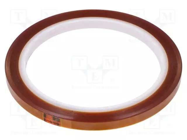 NAUHA: KORKEAN LÄMPÖTILAN KESTÄVÄ - PAKS.: 0,07MM - 62% - ORANSSINKELTAINEN - Piirilevykemikaalit - 3M-5413-6 - 1