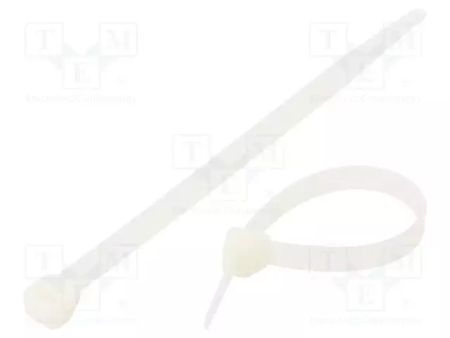 NIPPUSIDE - L: 150MM - W: 7,6MM - LUONNOLLINEN - POLYAMIDI - 550N - Nippusiteet - BMB1576 - 1