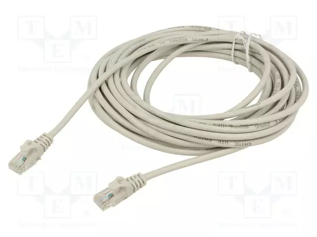PATCH KAAPELI - U/UTP - CAT: 5E - RJ45-PISTOKE,MOLEMMIN PUOLIN - CCA - RJ45 Ethernet kaapelit - ART-AL-OEM-306 - 1