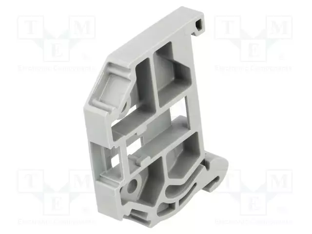 VÄLIKEPALA - HARMAA - 6X28X45MM - Kiskoliittimet - 249-116 - 1