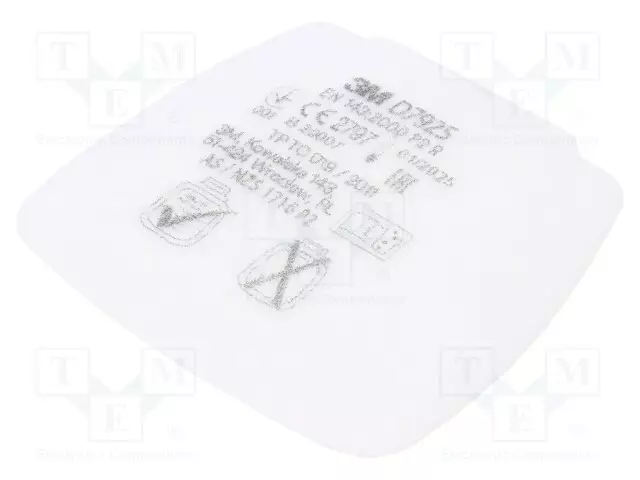 PIENHIUKKASSUODATIN - D7000 - P2 R - 81MM - Hengityssuojaimet - 3M-7100197286 - 1