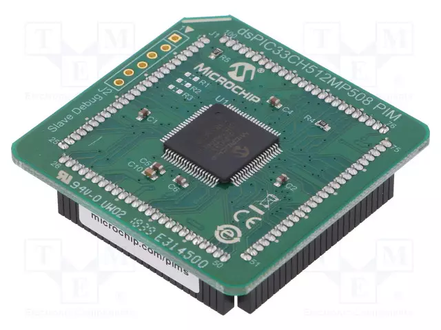 PLUG-IN-MODUULI - KOMPONENTIT: DSPIC33CH512MP508 - Microchip kehityspaketit - MA330046 - 1