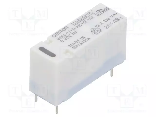 RELE - SPDT - UKELAN: 6VDC - IKOSKETINTEN MAX: 8A - Pienoisreleet - G6RN17EASICFHADC6 - 1