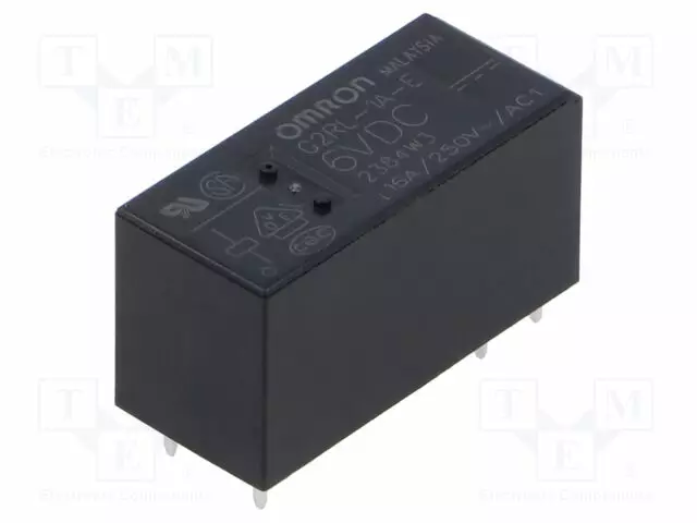 RELE - SPST-NO - UKELAN: 6VDC - 16A - 16A/250VAC - Pienoisreleet - G2RL-1A-E-DC6 - 1