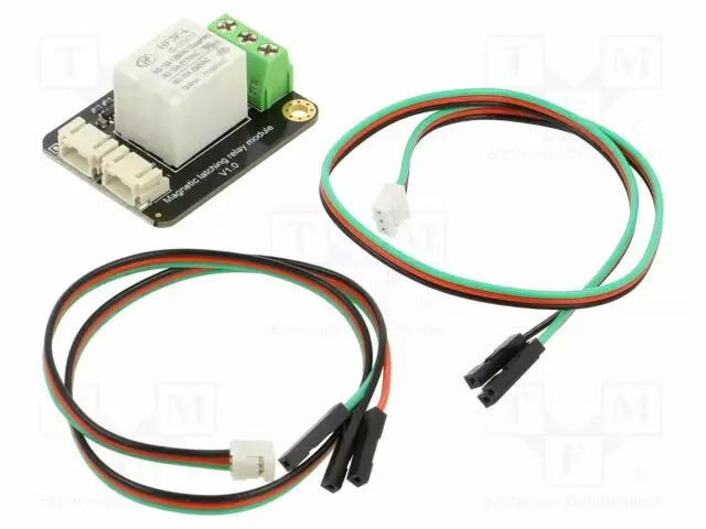 ROBOTIIKKARELEMODUULI - CH: 1 - 3,3÷5VDC - MAX.36VAC - 10A - 42X32MM - Relemoduulit - DF-DFR0996 - 1