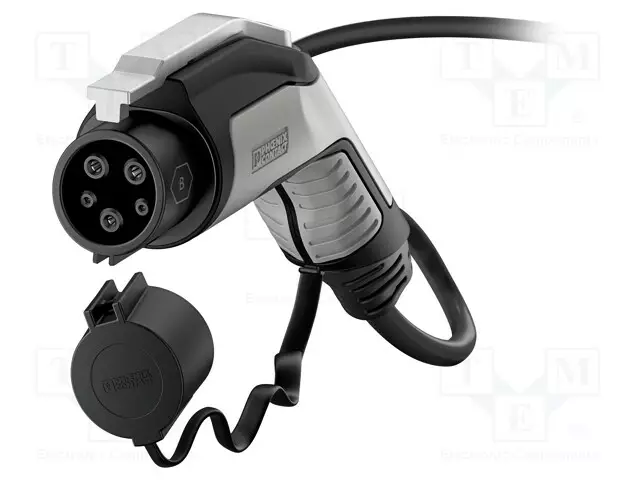 EMOBILITY: CABLE - 1X18AWG,3X10AWG - 250VAC - 10KW - IP44 - 5M - 40A - Sähköauton latauskaapelit - 1488686 - 1