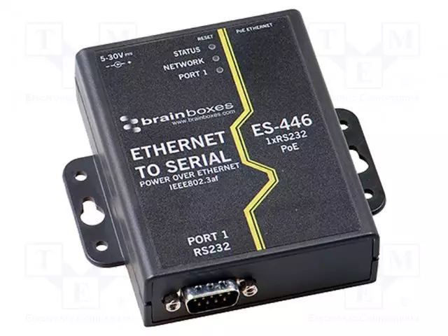 SARJAPORTTIPALVELIN - PORTTIEN LUKU: 2 - 5÷30VDC - RUUVI-RJ45 X1 - Teollisuusverkot - ES-446 - 1