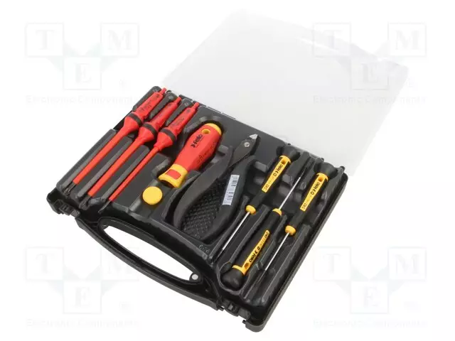 SCREWDRIVER: UNIVERSAL-SET - INSULATED - 9PCS. - Ruuvimeisselit ja sarjat - FL24099156 - 1