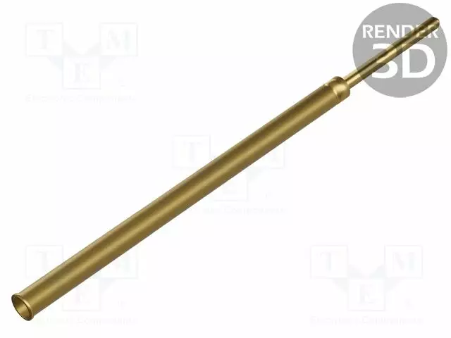 TESTAUSNEULAN PISTORASIA - MIN.RASTERI: 2,54MM - BERYLLIUMKUPARI - Mittausneulat - RCP066WR06 - 1