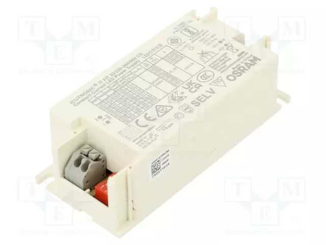 VIRTALÄHDE: IMPULSSI - LED - 21W - 23÷42VDC - 150÷500MA - 220÷240VAC - LED teholähteet - 4062172326346 - 1