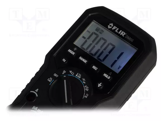 YLEISMITTARI - LCD - (6000) - VDC: 600MV,600V - TRUE RMS - Digitaaliyleismittarit - DM66 - 1