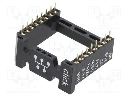 ADAPTERI - PIDIN - PIN: 16 - MUSTA - Kehityspakettien lisätarvikkeet - MIKROE-4247 - 2