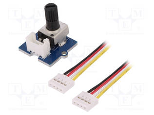 ANTURI: KIERTO - MODUULI - GROVE - CH: 1 - RUUVATTU - POTENTIOMETRI - 10KOHM - Laajennuslevyt - SEEED-101020017 - 1