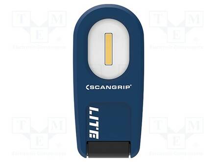 TASKULAMPPU: LED - 20H - L: 120MM - 25LM,250LM - IP20 - 6000K - -10÷40°C - Taskulamput ja otsalamput - SCANGRIP-03.5667 - 1