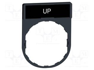 TIEDOTUSETIKETTI - HARMONY XB4 - Taulukytkimien lisävarusteet - ZBY2307 - 1