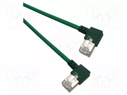 PATCH KAAPELI - F/UTP - CAT 6 - CU - 0,5M - LSZH - VIHREÄ - 26/7AWG - RJ45 Ethernet kaapelit - MCI-103007 - 1