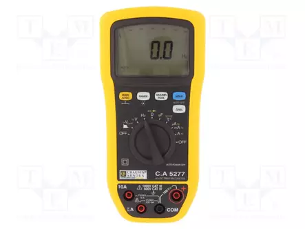 YLEISMITTARI - LCD - (6000) - PALKKINÄYTTÖ: 61SEGM - 5X/S - Digitaaliyleismittarit - CA-5277 - 1