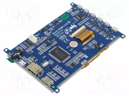 LCD NÄYTTÖ - GRAAFINEN - 800X480 - 5" - LIITÄNTÄ: HDMI,USB,VGA - TFT-näytöt - WSH-14447 - 1