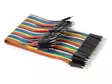 40 PINS 15 CM MALE TO MALE JUMPER WIRE (FLAT CABLE) - Arduino moduulit - WPA427 - 1