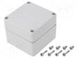 ASENNUSKOTELO - X: 80MM - Y: 82MM - Z: 65MM - EURONORD - HARMA - Yleiskäyttöiset kotelot - PC080807 - 1