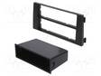 AUTORADION KEHYS - AUDI - 2 DIN - MUSTA - Kehykset autoradioille - RAM-40.647 - 1