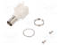 LIITIN: BNC - N LIITINAARAS - 90° KULMA - THT - PANEELIASENNETTAVA - BNC liittimet - J01001A0037 - 2