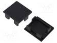 LED PROFIILIN PÄÄTYPALA - MUSTA - LIPOD - Profiilit LED nauhoille - K-C24004C07 - 1