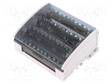 LIITIN: JAKOPALA - 160A - 500V - RUUVI TERMINAALI - 1,5÷35MM2 - NAVAT: 4 - Riviliittimet - PE.4077 - 1