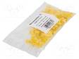 MERKIT - MERKINTÄ: 5 - 4÷10MM - PVC - KELTAINEN - -30÷80°C - CLI C - W: 7MM - Kaapeleiden merkintä - WM-0251311517 - 1