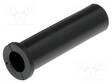 MURTOSUOJA - ØASENNUSAUK.: 9,3MM - ØREIKÄ: 6,8MM - PVC - MUSTA - L: 36MM - Läpivientirenkaat - ODZ-7 - 1