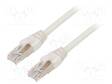 PATCH KAAPELI - ETHERLINE® CAT.6A,S/FTP - CAT: 6A - CU - 0,5M - LSZH - RJ45 Ethernet kaapelit - ETH-24441407 - 1