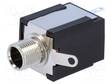 LIITIN: JACK 6,3MM - PISTORASIA - STEREO - NAVAT: 3 - SUORA - 10MM - Plugit ja jakit - JC-117 - 1