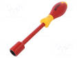 SCREWDRIVER: INSULATED - 6-ANGLES SOCKET - HEX 16MM - 1KVAC - Ruuvimeisselit ja sarjat - WIHA.00867 - 1