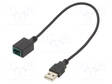 USB/AUX-ADAPTERI - MAZDA - MAZDA 6 2014->,MAZDA CX-9 2013 -> - Autopistokelaturit ja virtalähteet - USB-007 - 1