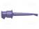 MITTAUSKOUKKU - 5A - 60VDC - VIOLETTI - 2,29MM - 30VAC - Testauskoukut - POM-3925-7 - 1